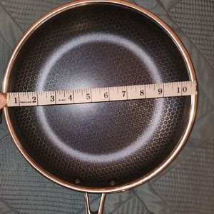 10" HEXCLAD HYBRID PAN great condition w lid